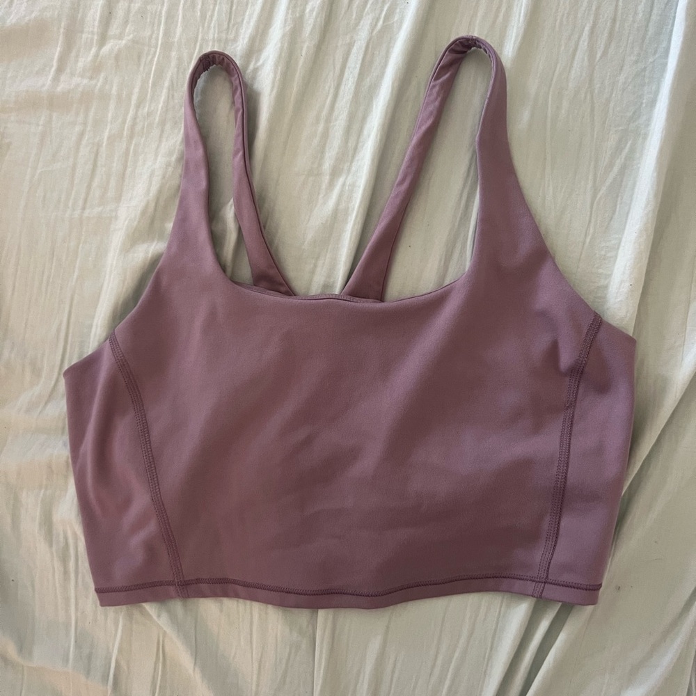 Purple crop top